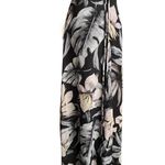 Lulus 🌸 Love Abloom Black Floral Print Lace-Up Maxi Dress – Size XS 🌸 Photo 7