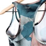 Calvin Klein  Performance Flower Power Crop Top Printed Racerback Wicking Tank Photo 8