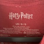 Harry Potter  burgundy graphic tee shirt woman’s size large Photo 3