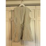 Quince  NWOT 100% linen striped longline vest xs Photo 6