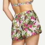 Victoria's Secret Swim Drawstring Linen Cover Up Short in Palm Photo 1