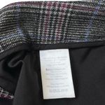 Veronica Beard Black Multicolor Plaid Wool Blend Dress Pants Women Sz 10 | 68-37 Photo 5