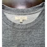 Gray Miles by Madewell Embroidered Trim Crop Oversize Sweatshirt Beautiful, XS Photo 2