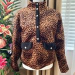 Urban Outfitters NEW Winston Velvet Leopard Pullover S Photo 5