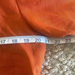 D.D.Collection 100% Linen Button Down Shirt.‎ Size Medium. Burnt Orange. Orange Photo 7