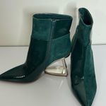 Gianni Bini HarrisonTwo Suede Patchwork Architectural Wedge Booties Photo 4