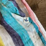 Splendid x Gray Malin| St. Barry’s Linen Blend Striped Ankle Pants sz XL Photo 1