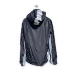 PINK - Victoria's Secret  Womens‎ Windbreaker Black Gray Quarter Zip Pullover XS S Photo 3