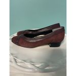 Ros Hommerson Womens Size 4.5M Shoes Plum Suede Pump Slip On Comfort S Photo 4