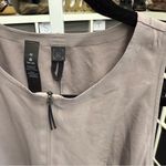 Lululemon  the lab Lahar Gray Zipper Midi Shift Dress Photo 4