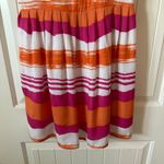 Jack by BB Dakota Jack Jamband‎ Wave Dress Striped Sleeveless Fit & Flare Pink Orange 4 Photo 2