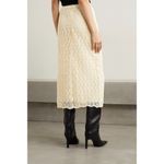 Isabel Marant  Evelina Faux Wrap Cotton Guipure Lace Midi Skirt in‎ Ecru Photo 2