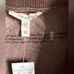 Maurice's  Mauve Sweatshirt with rhinestone Studded Sleeves Photo 2