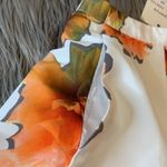 Hesperus NWT  floral pleated full mini skirt back hidden zipper lined pockets! M Photo 8