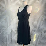 BB Dakota  Black‎ Sleeveless Box Pleat Dress LBD Photo 3