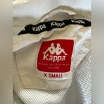Kappa X-SMALL -  - Vintage White and baby blue  Track Jacket Photo 7