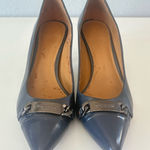 Coach Women’s Blue Leather Pumps Pointed Toe 2.75” Heels Size 8 B Photo 0