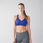 Lululemon Go Steady Bra in Sapphire Blue Photo 10