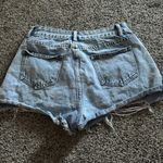 Ripped Trendy Jean Shorts Size 28 Photo 1