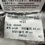 Levi's 501 Original Jean Shorts Cut Off Button Fly Denim Frayed Black 25 Photo 4