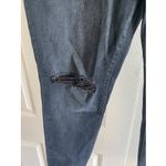 DL1961  Womens 31 Chrissy Ultra High Rise Skinny Dark Wash Denim Distressed Photo 2