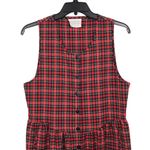 Pendleton Vintage Dress Womens L? Used Plaid Sleeveless Photo 4