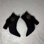 London Fog  Black Ankle Boots with Silver Accent Photo 1