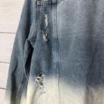 BLANK NYC NEW Raw Hem Dip Dye Jean Jacket XS Photo 7