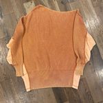 Free People City Of Stars Cold Shoulder Sweater Brick Red Orange Size Small Photo 0