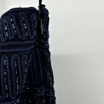 Sue Wong Nocturne Mini Strapless Dress Embellished Beaded Evening Navy Blue 4 Photo 1