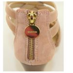 Geox D Sibilla Powder Pink Suede Wedge Heels 9.5 Photo 8