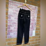 Future Ozbek Vintage high waist tapered Trouser size 8 Black Photo 7