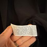 Forever 21  NWT black bubble hem long sleeve top M Photo 6