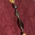 Bohemian Mixed Bead Long Statement Fine Fashion Jewelry Necklace Orange Photo 6