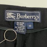 Burberry  Vintage Riding Pants Breeches Black Size‎ 12 Women's Photo 2