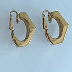 Givenchy  New York Gold Toned Clip On Vintage Earrings Photo 2