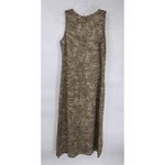 Old Navy Vintage Y2K  Maxi Dress Womens 10 Green Vine Forest Fairy Polyester Photo 7