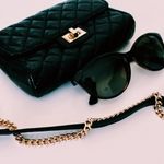 Forever 21 Mini Black and Gold Bag Photo 1