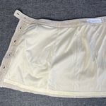 Nectar Clothing  Corduroy Skirt Small Tan Button Front Mini‎ Short Lined Photo 2