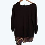 AB Studio  New Sweater with Matching Multi-Color Scarf Size Large Photo 4