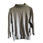 Aerie Oversized Turtle Neck Long Sleeve Pullover Sweatshirt XS Women’s Gray Photo 1