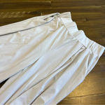 ADAY  Cooler Days Culottes Cloud XS Cool Gray Wide Leg Cropped Slit Resort Photo 8