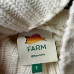 Farm Rio  Fringe Cable Knit Sweater MIDI Dress Small Photo 6