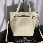Persaman New York Italian Leather Luxury Tote crossbody Bag with dust bag Photo 1
