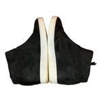 Serra FAUX SUEDE ZIP UP ANKLE BOOTS PLATFORM BLACK COMFORTABLE SIZE 10 Photo 4