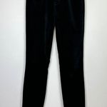 L'Agence  Marguerite Velvet High Rise Jean Stretch Skinny Noir Black US 26 Photo 3