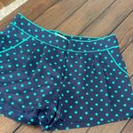 Forever 21 Teal Polka Dot Shorts size-L Photo 0