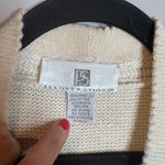 Vintage paisley embroidered pastel cardigan sweater Pink Photo 3