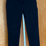 Abendroth Black Ankle Slit Golf Pants Womens Size 4 Flat Front Casual Trousers Photo 0