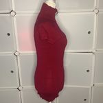 Heart N Crush Knit Mock Neck Mini Dress Size Medium Pink Photo 4